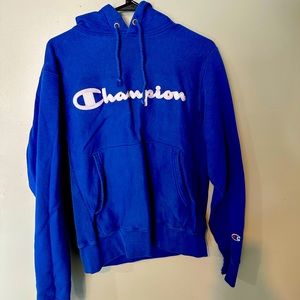Pacsun Champion blue hoodie size:S